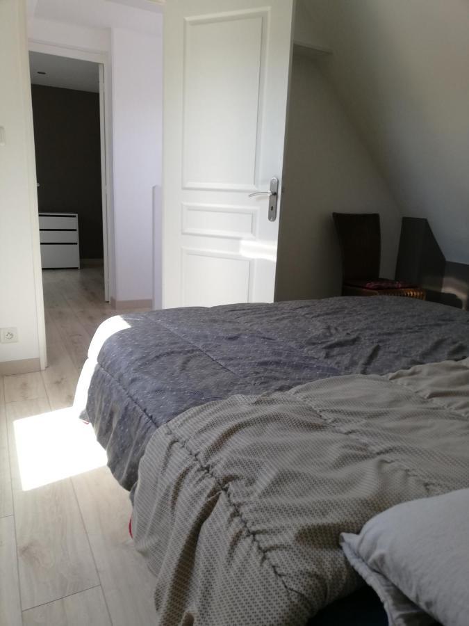 Agréable maison neuve, 5 personnes, piscine hors-sol privée du 15 juin à mi-septembre Moëlan-sur-Mer Esterno foto